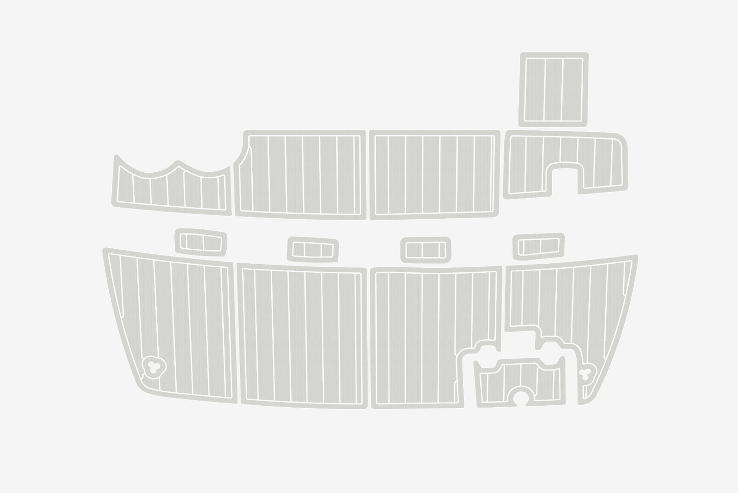 2001 Regal 2960 Marine teak deck EVA Foam Boat flooring