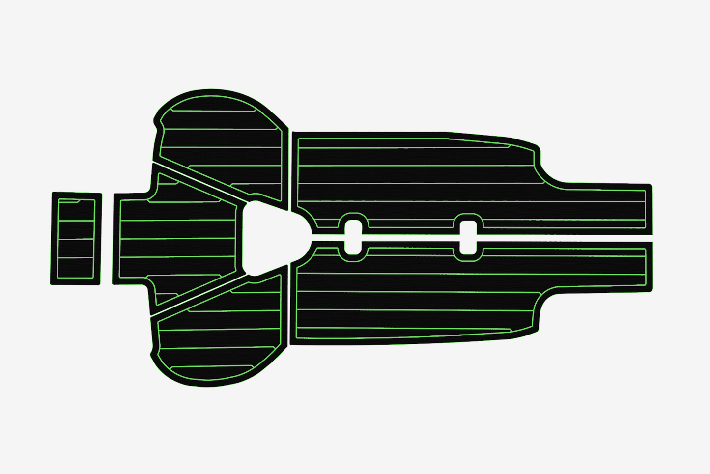 2003-2007 Beneteau 423 Cockpit 1/4"6mm EVA Foam carpet marine floor