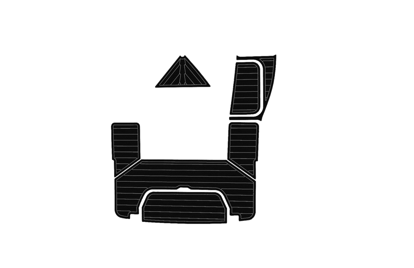 2014-2021 COBALT R7 Swim platform 1/4"6mm EVA foam faux mat floor