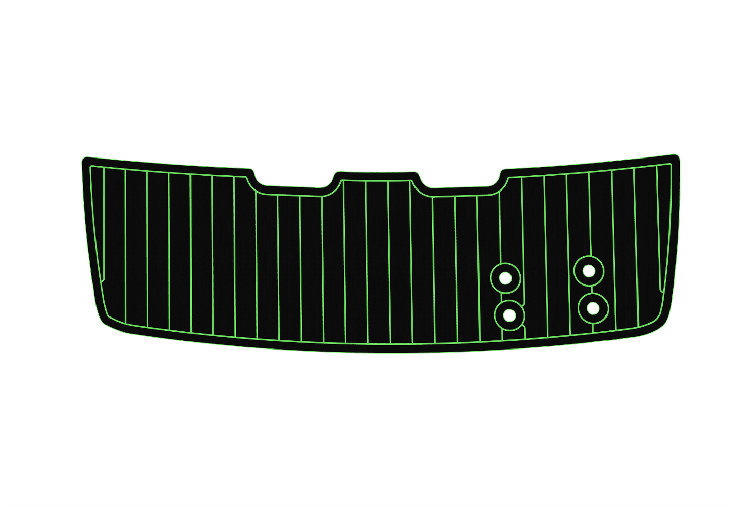 2008-2010 Bayliner 195 Discobery Swim platform 1/4" 6mm EVA foam floor