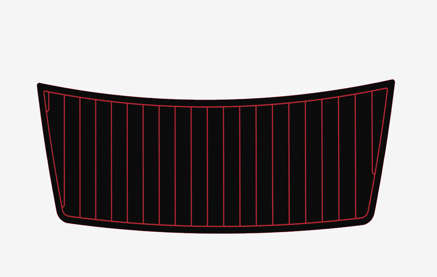 2008-2009 Malibu Corvette Swim platform 1/4" 6mm EVA faux faom teak mat floor