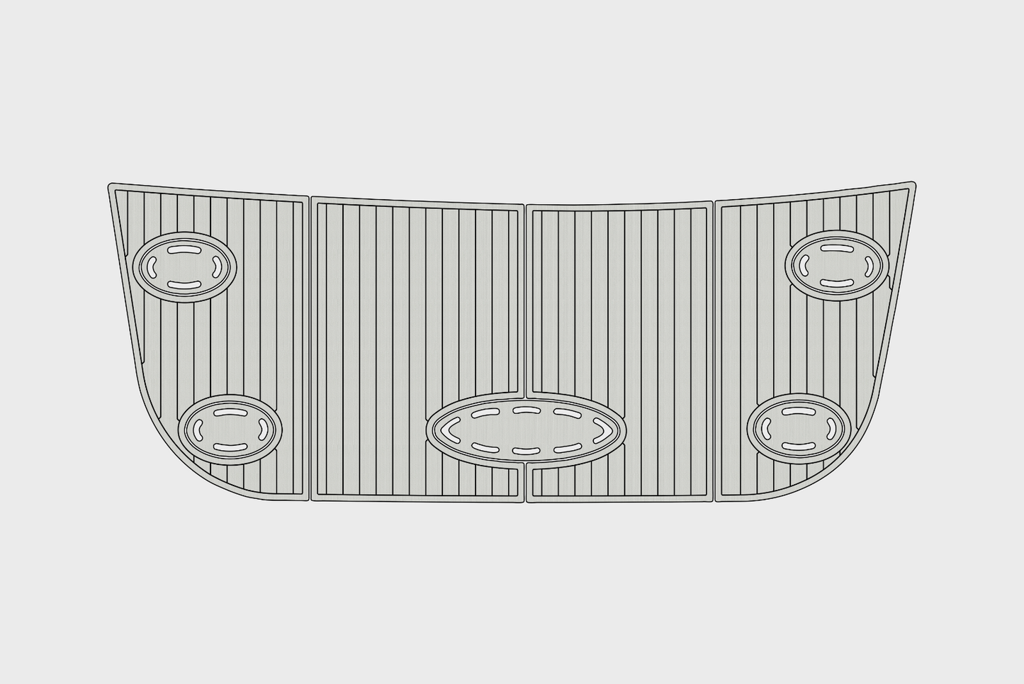 1994 Sunseeker 62 Manhattan Swim platform 1/4"6mm EVA Foam floor