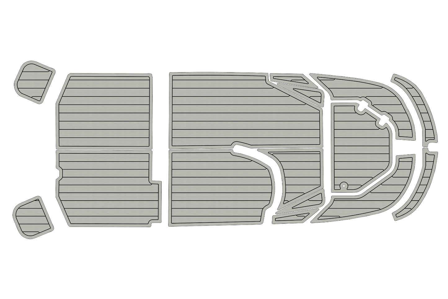 2020-2024 Boston Whaler 130 SS Cockpit 1/4"6mm EVA foam floor