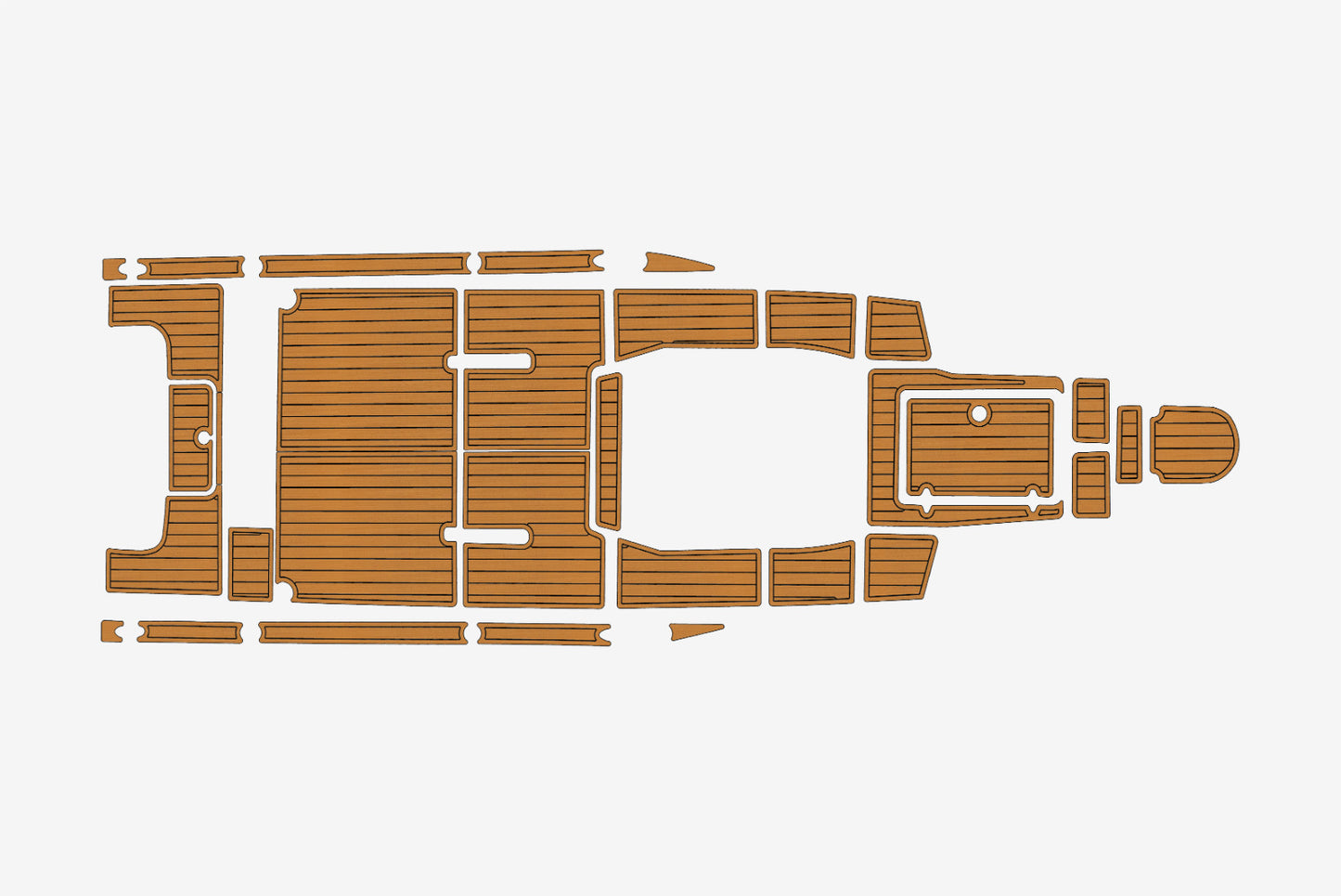 2016 Renegade 32 CC Marine teak deck seadek EVA Foam Boat flooring