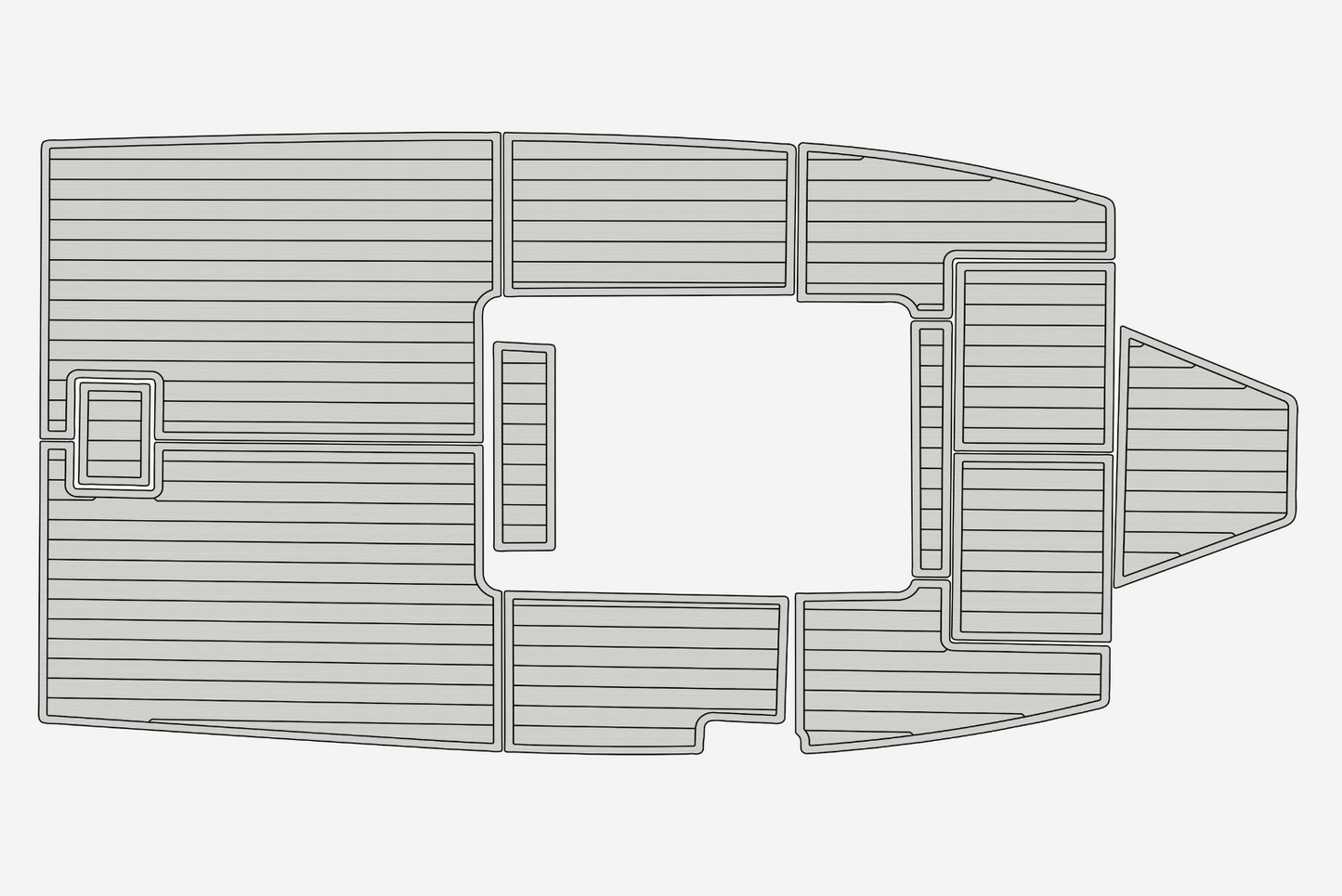 2002-2004 Regulator 21 FS CC Cockpit 1/4"6mm EVA Foam floor