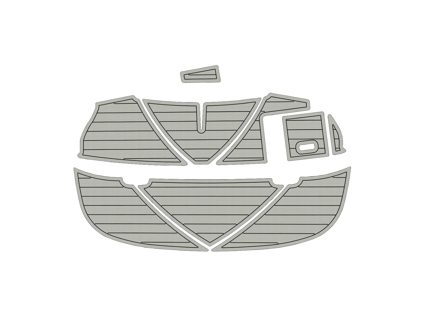 2003-2006 Bayliner 205 BR Swim platform 1/4"6mm EVA foam faux floor