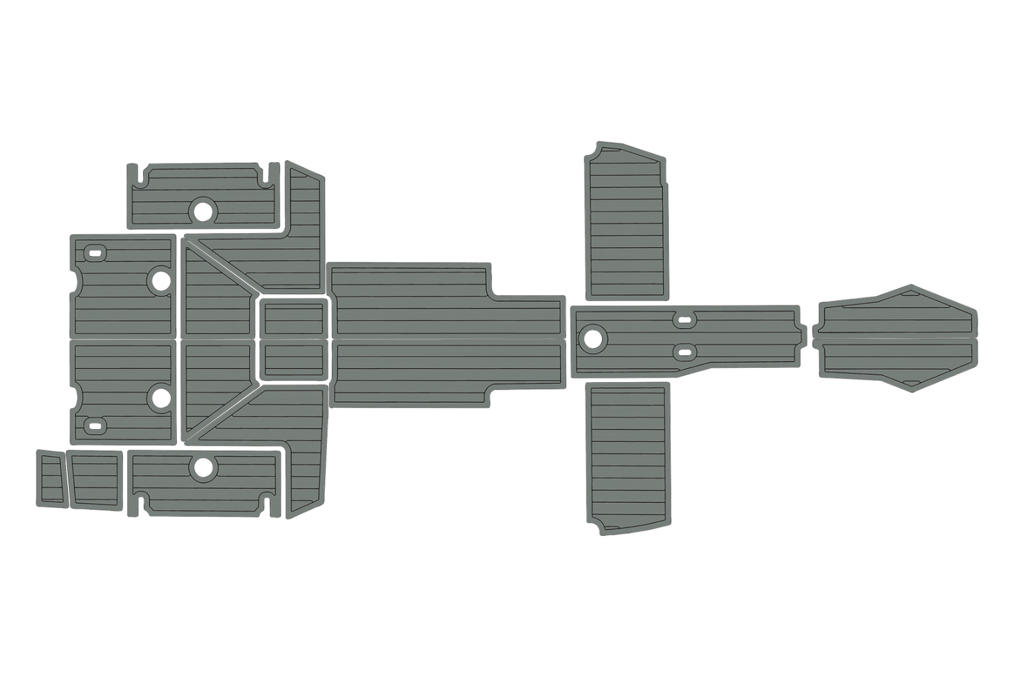 2021 Blackfin 272 DC Cockpit 1/4"6mm EVA foam floor