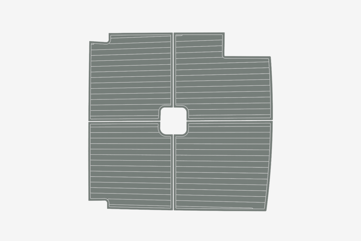 Bayliner MY 32 Anti-slip mat Custom EVA marine deck flooring