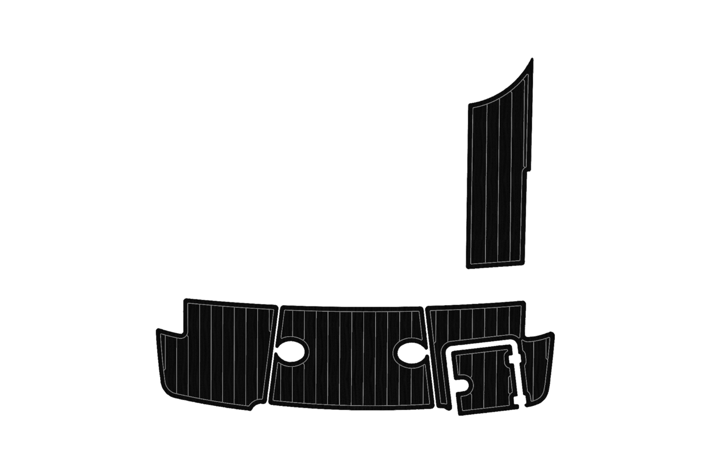 2019 CHAPARRAL 247 SSX Swim platform 1/4"6mm EVA foam faux mat floor