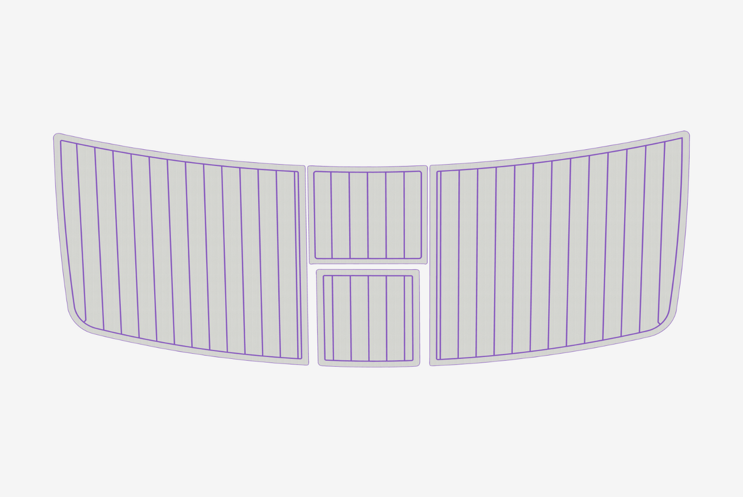 2005-2006 Formula 330 Extended SS Swim platform 1/4"6mm EVA Foam carpet floor