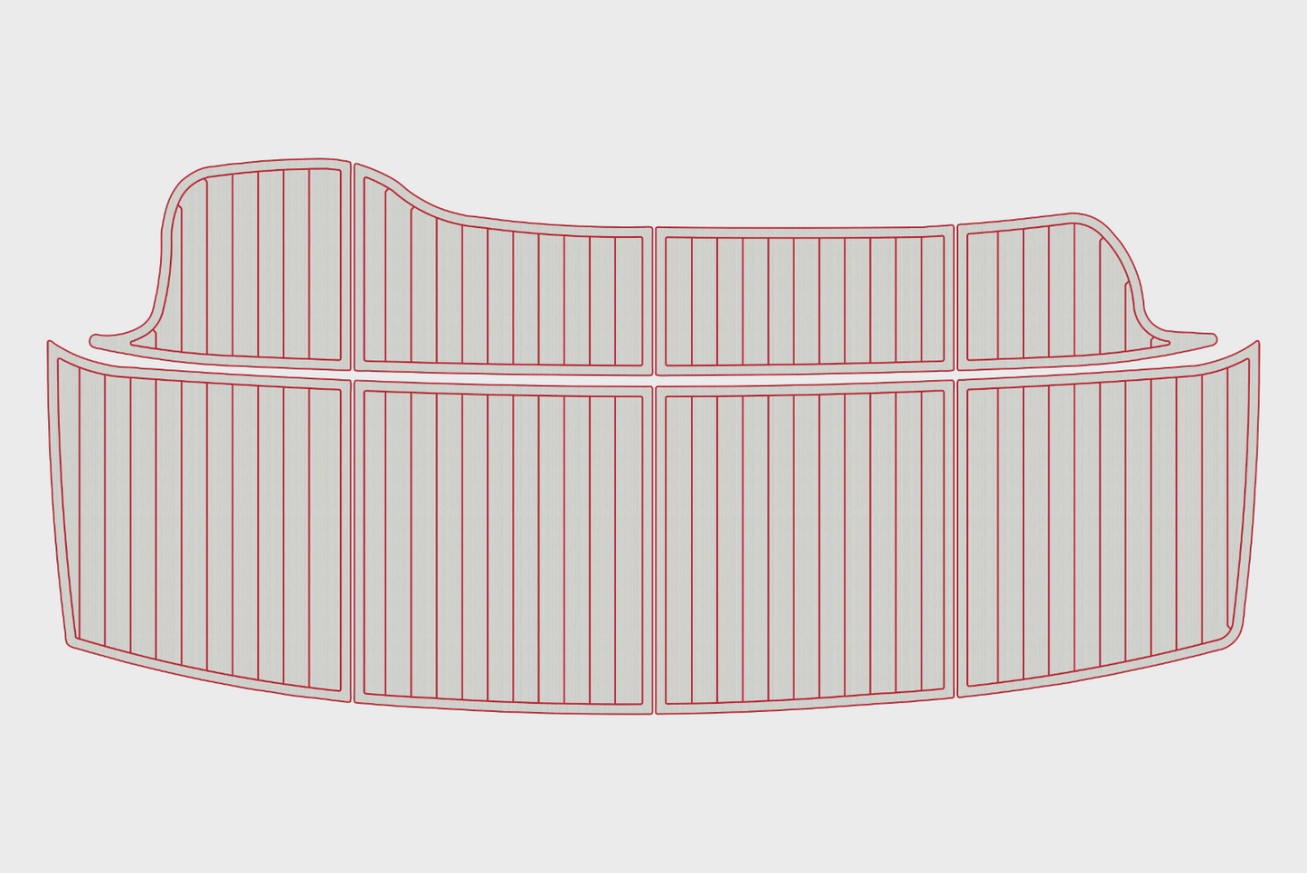 2000-2002 Wellcraft 3700 Martinique Swim platform 1/4"6mm EVA Foam faux floor