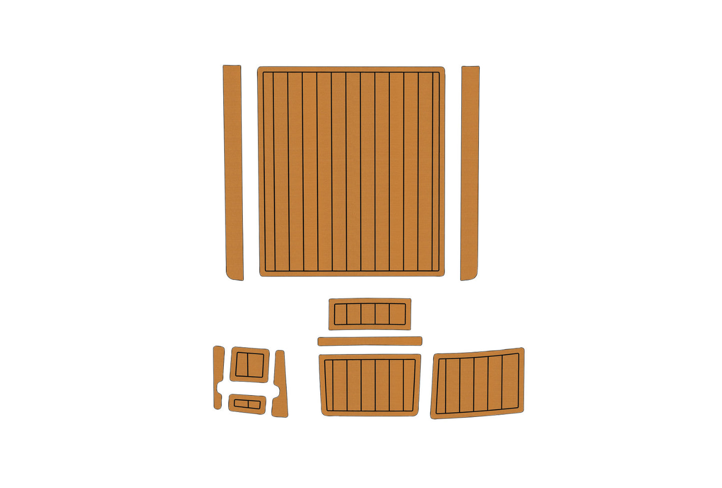 1999-2006 Bella 652 Marine teak deck EVA Foam Boat fuax foam mat flooring