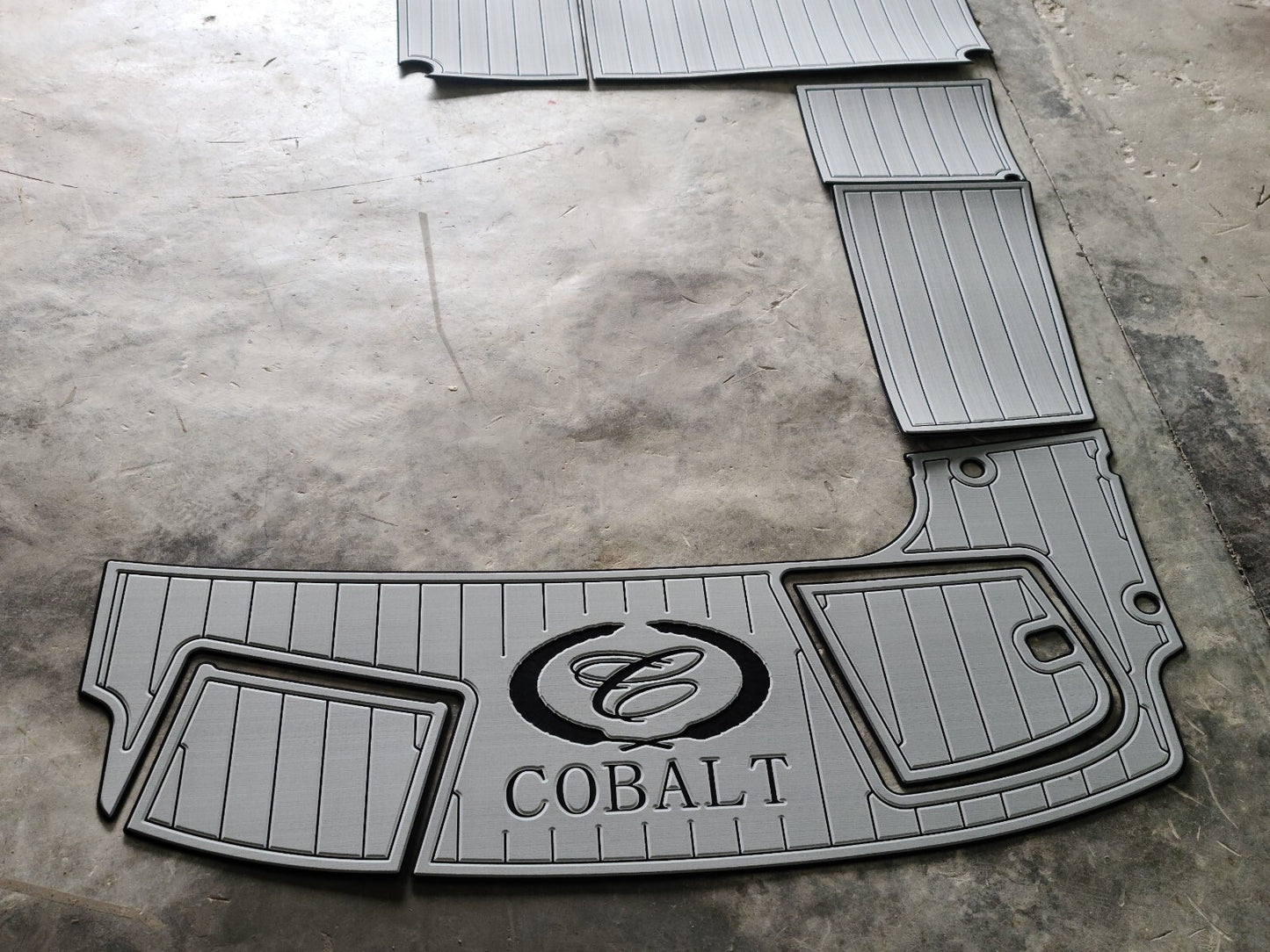 2000 cobalt 246 CC Swim platform Pads 1/4" 6mm EVA Teak Decking
