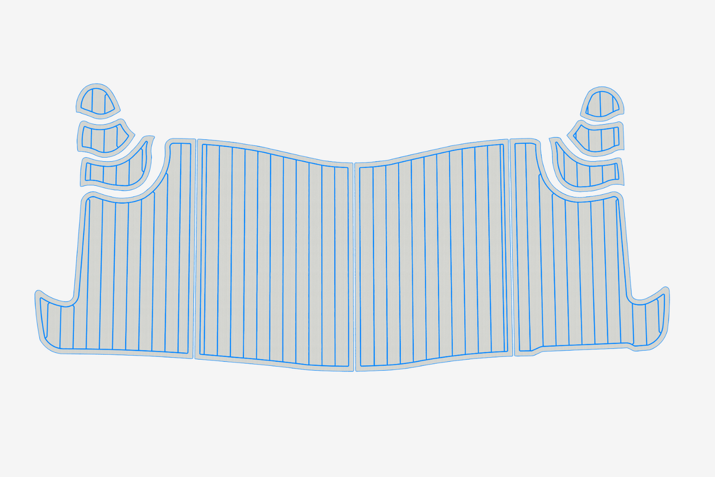 1996 Maxum 32 Swim platform 1/4"6mm EVA Foam faux mat floor