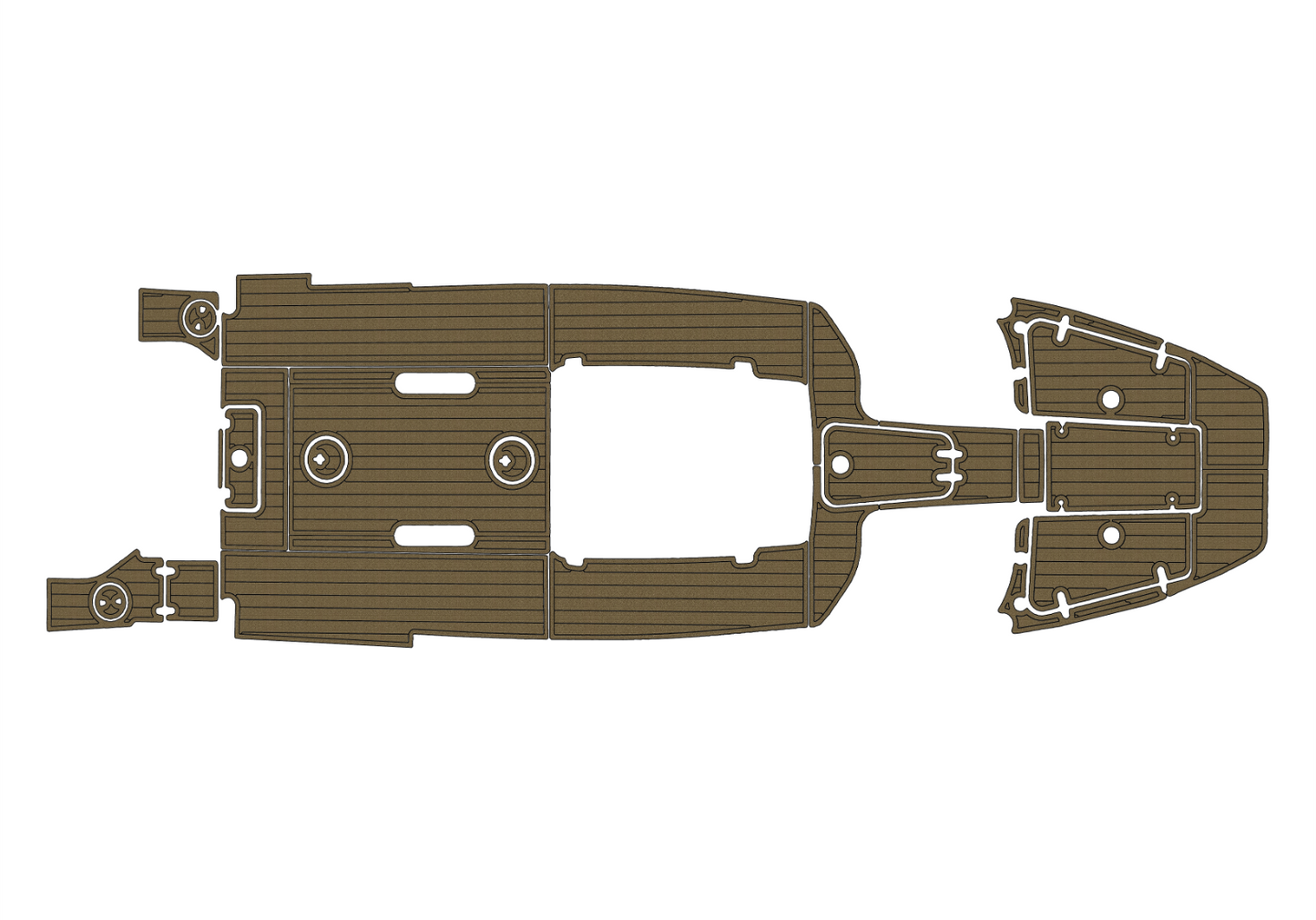 2023 SEA HUNT 25 Gamefish Cockpit Swim platform 1/4"6mm EVA Foam faux floor