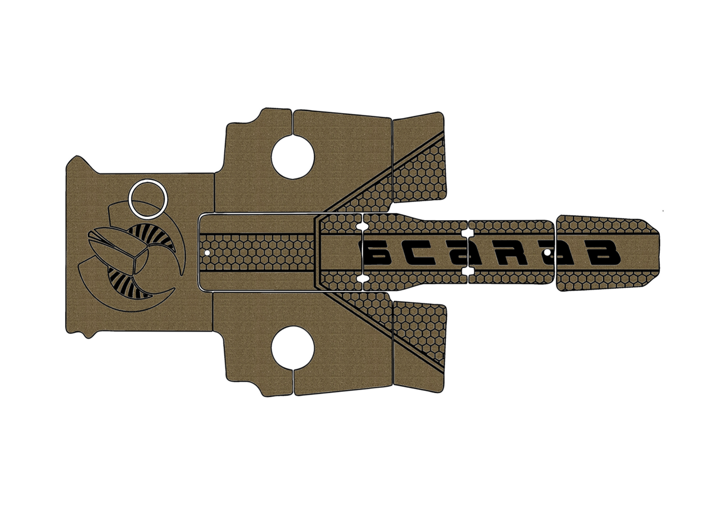 2014-2021 Scarab 215 Cockpit Swim platform 1/4"6mm EVA Foam floor