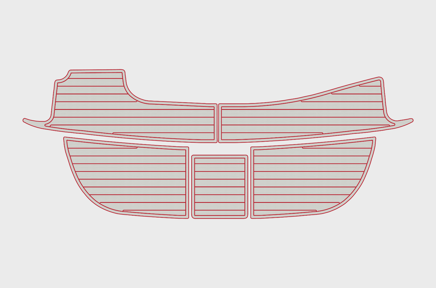 1997-1999 Sea Ray 330 Sundancer Swim platform 1/4"6mm EVA Foam floor