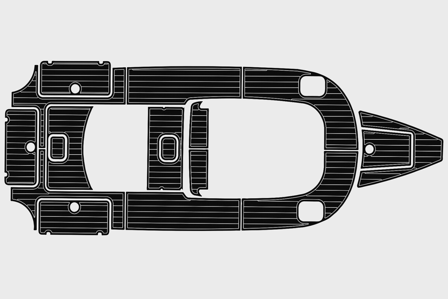 2014-2017 Scout 275 LXF Cockpit 1/4"6mm EVA Foam faux mat floor