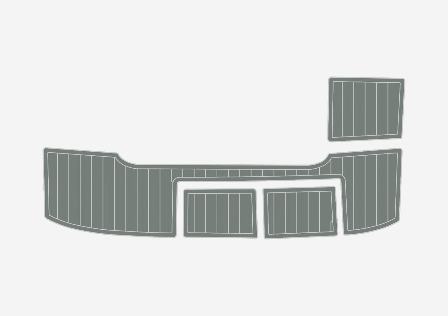 2000-2002 cobalt 292 SP Swim platform 1/4"6mm EVA floor
