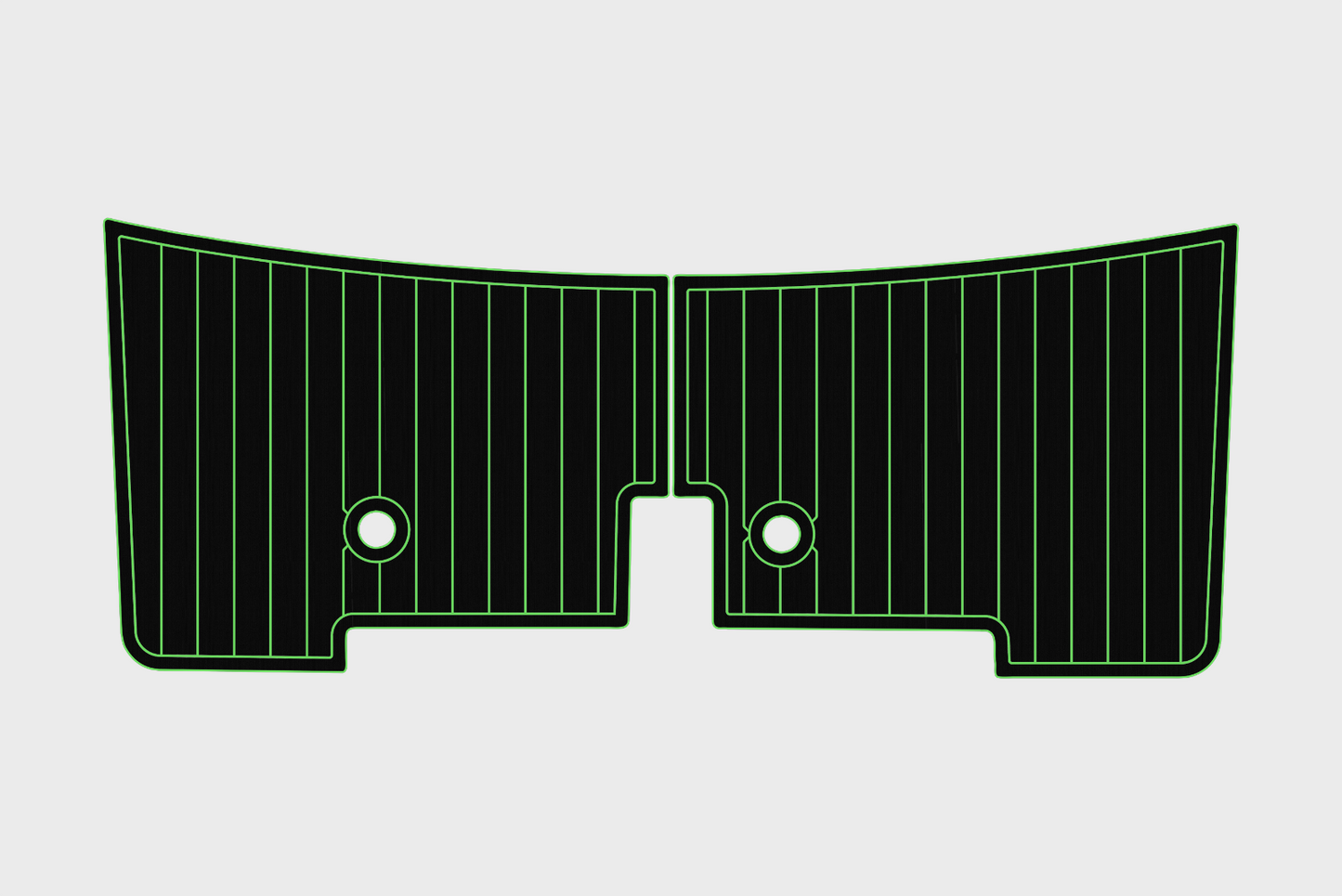 2005-2007 Regulator 28 center Consol Swim platform 1/4" 6mm EVA faux mat Floor