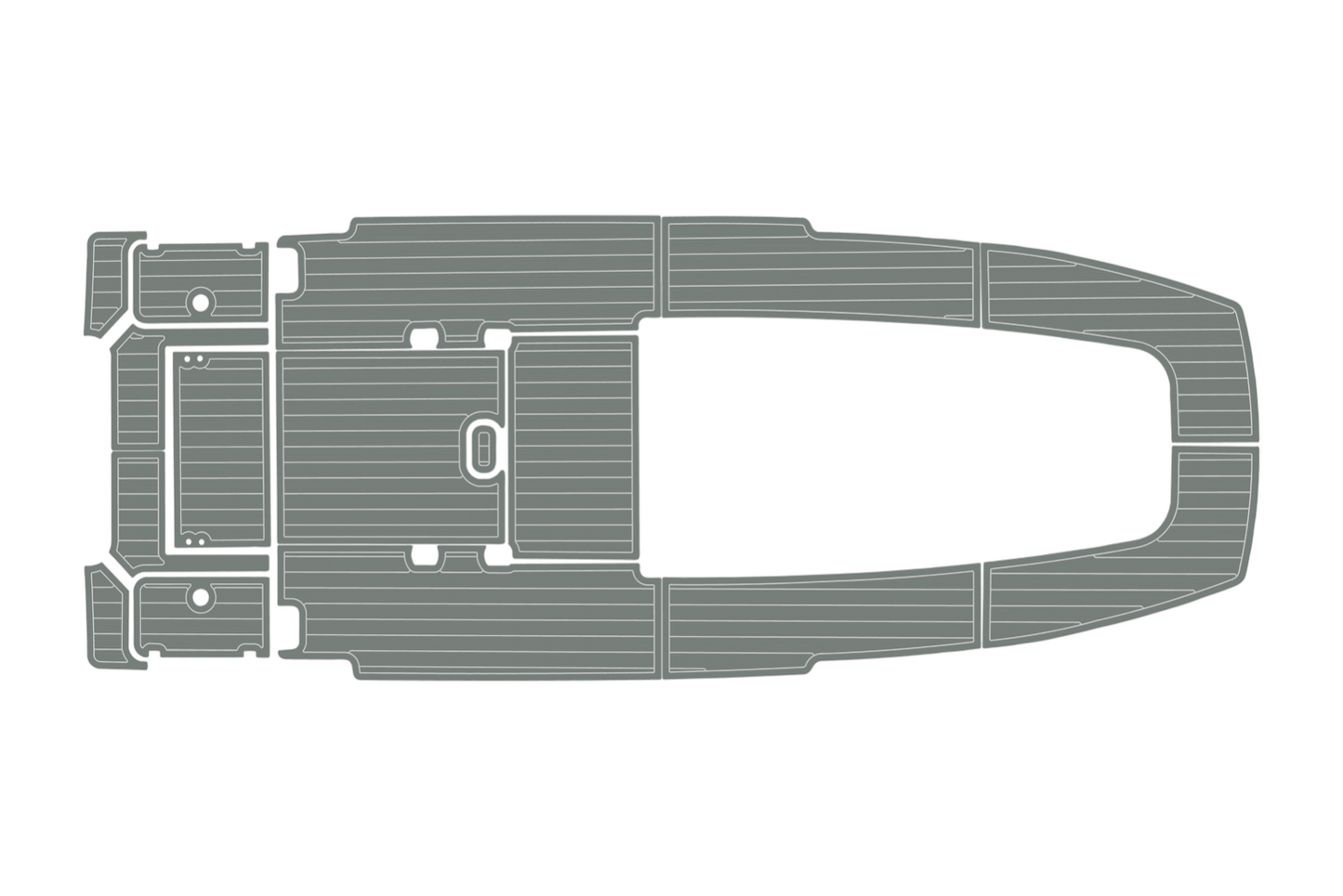 2022-2024 Sportsman 247OE Cockpit Swim platform 1/4"6mm EVA Faux foam Mat floor