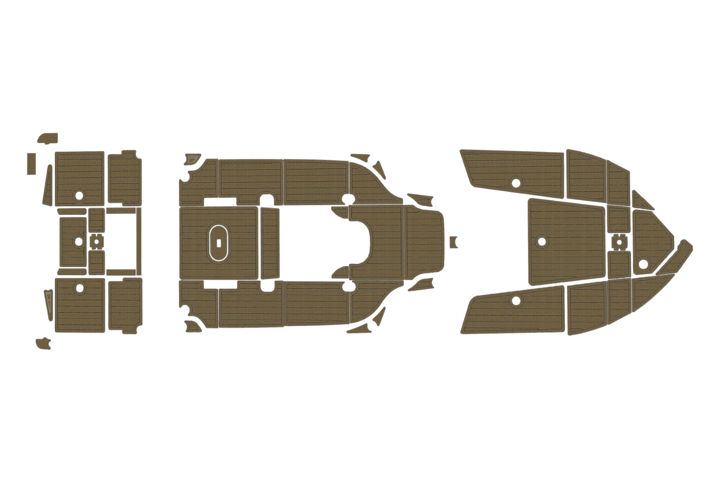 2014-2018 Epic Bay 22 Cockpit Swim platform 1/4"6mm EVA foamfloor