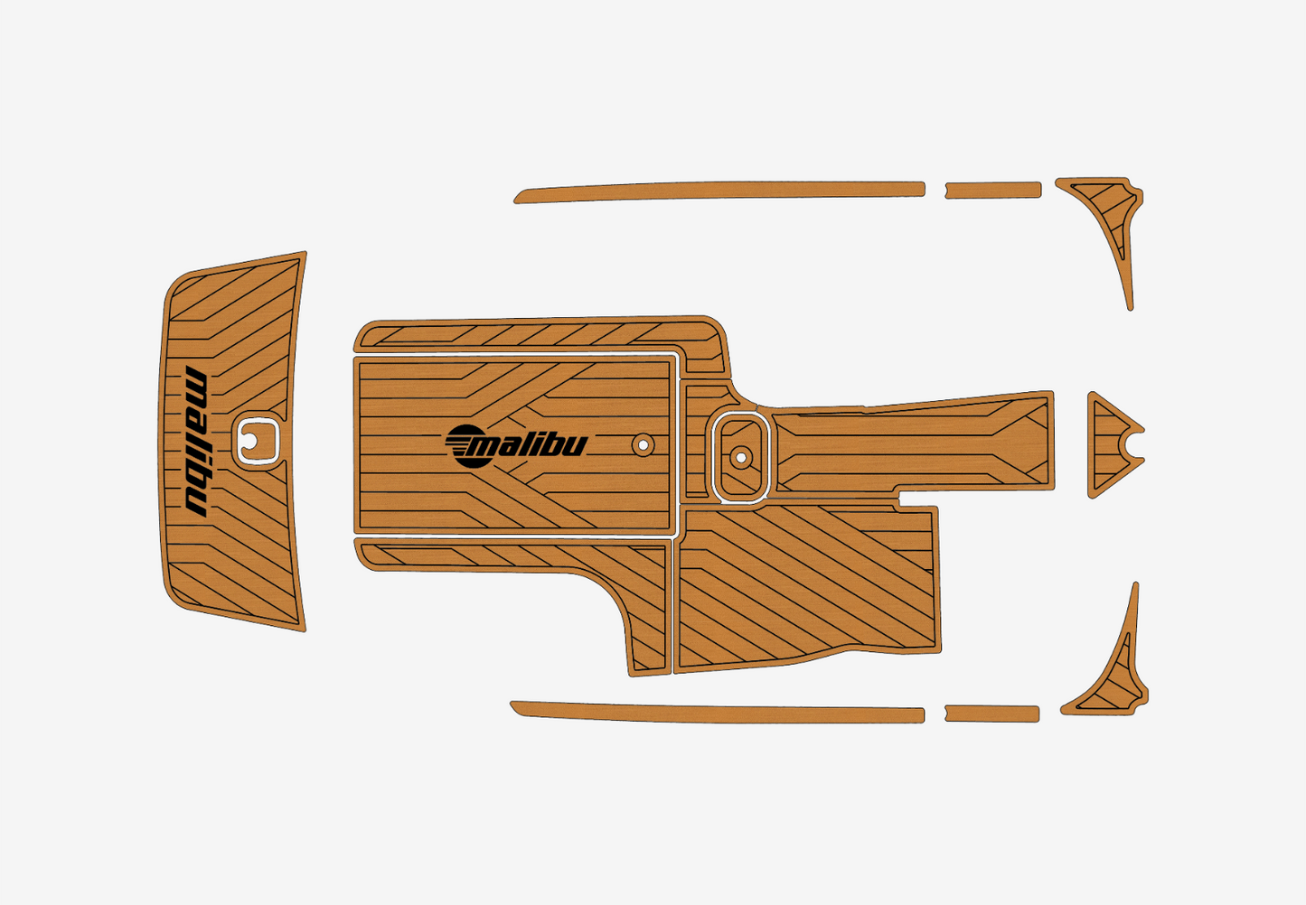 2005 malibu 23 LSV Cockpit Swim platform 1/4"6mm EVA foam floor