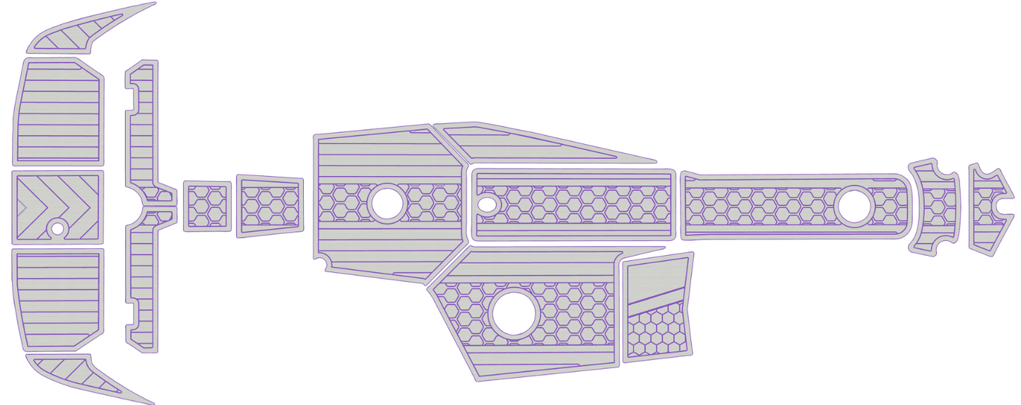 2006-2012 sea doo 210 wake Marine teak deck seadek EVA Foam Boat flooring