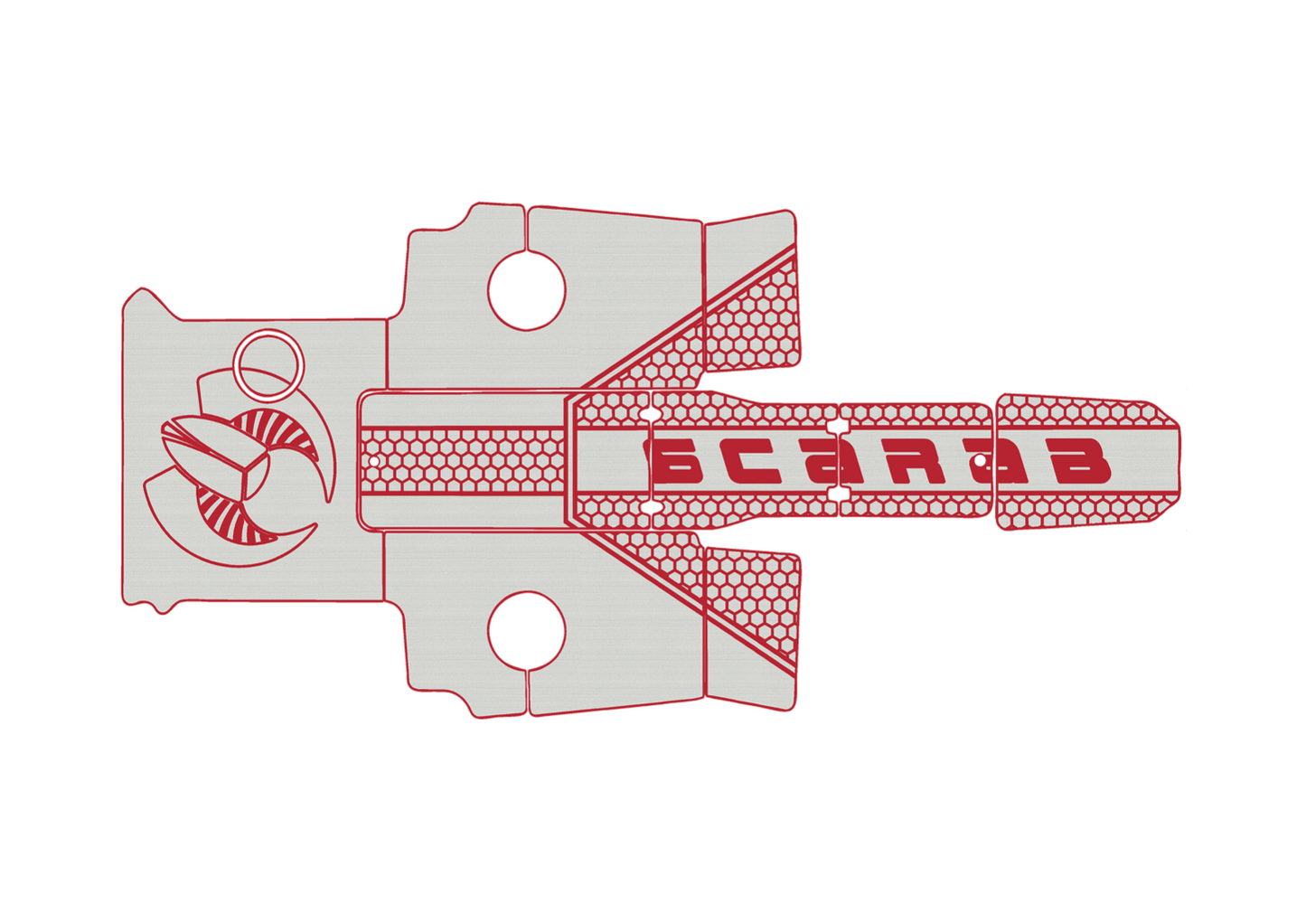 2014-2021 Scarab 215 Cockpit Swim platform 1/4"6mm EVA Foam floor