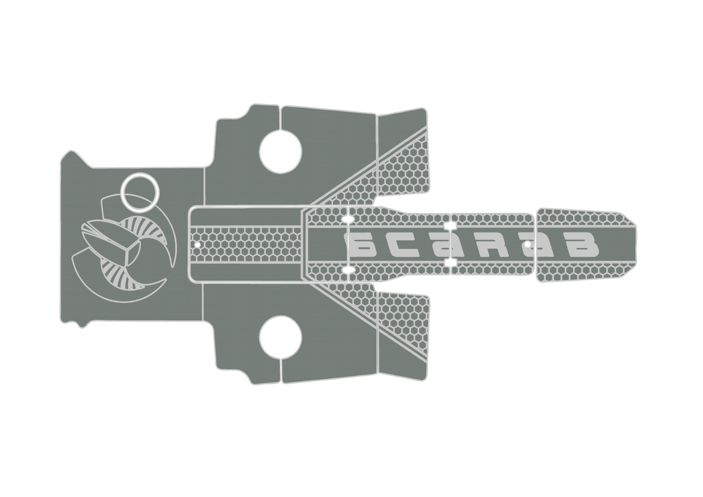 2014-2021 Scarab 215 Cockpit Swim platform 1/4"6mm EVA Foam floor