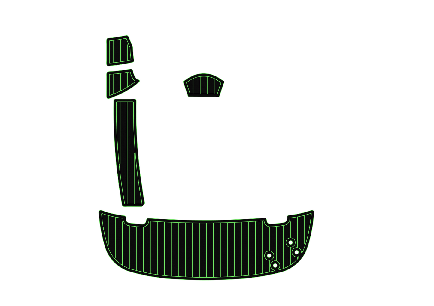 Bayliner A7 Swim platform 1/4" 6mm EVA foam floor
