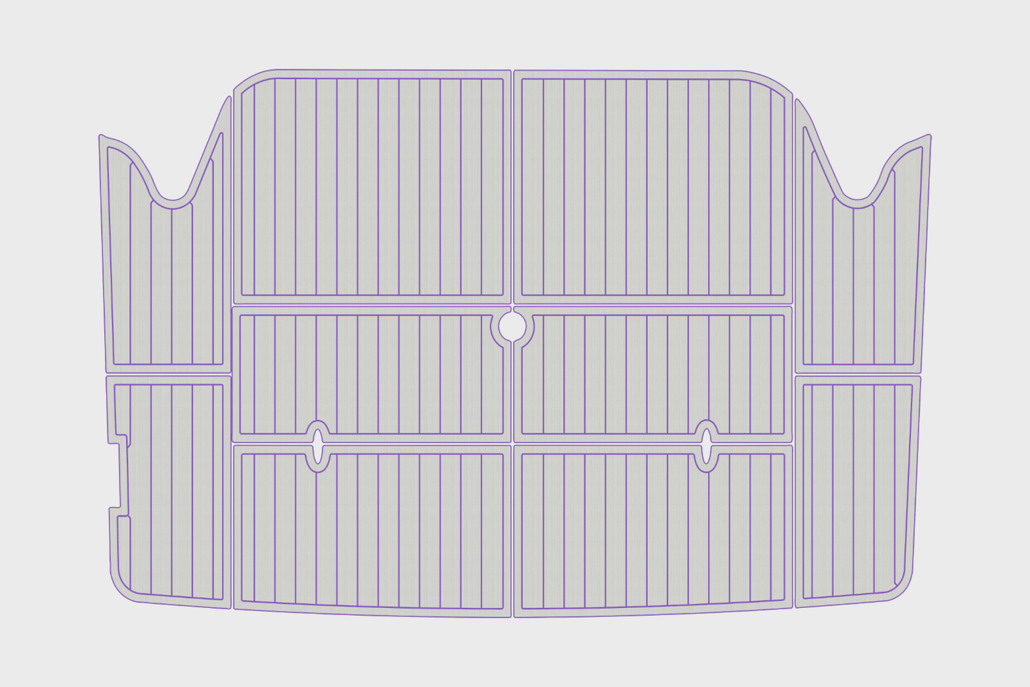 2001 Regal 2760 Swim platform 1/4"6mm EVA foam faux teak deck marine floor