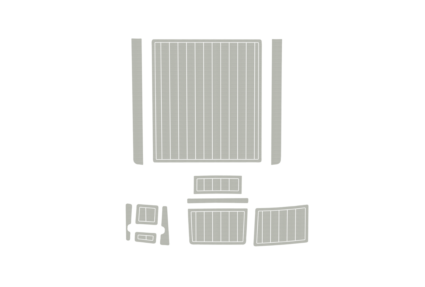 1999-2006 Bella 652 Marine teak deck EVA Foam Boat fuax foam mat flooring