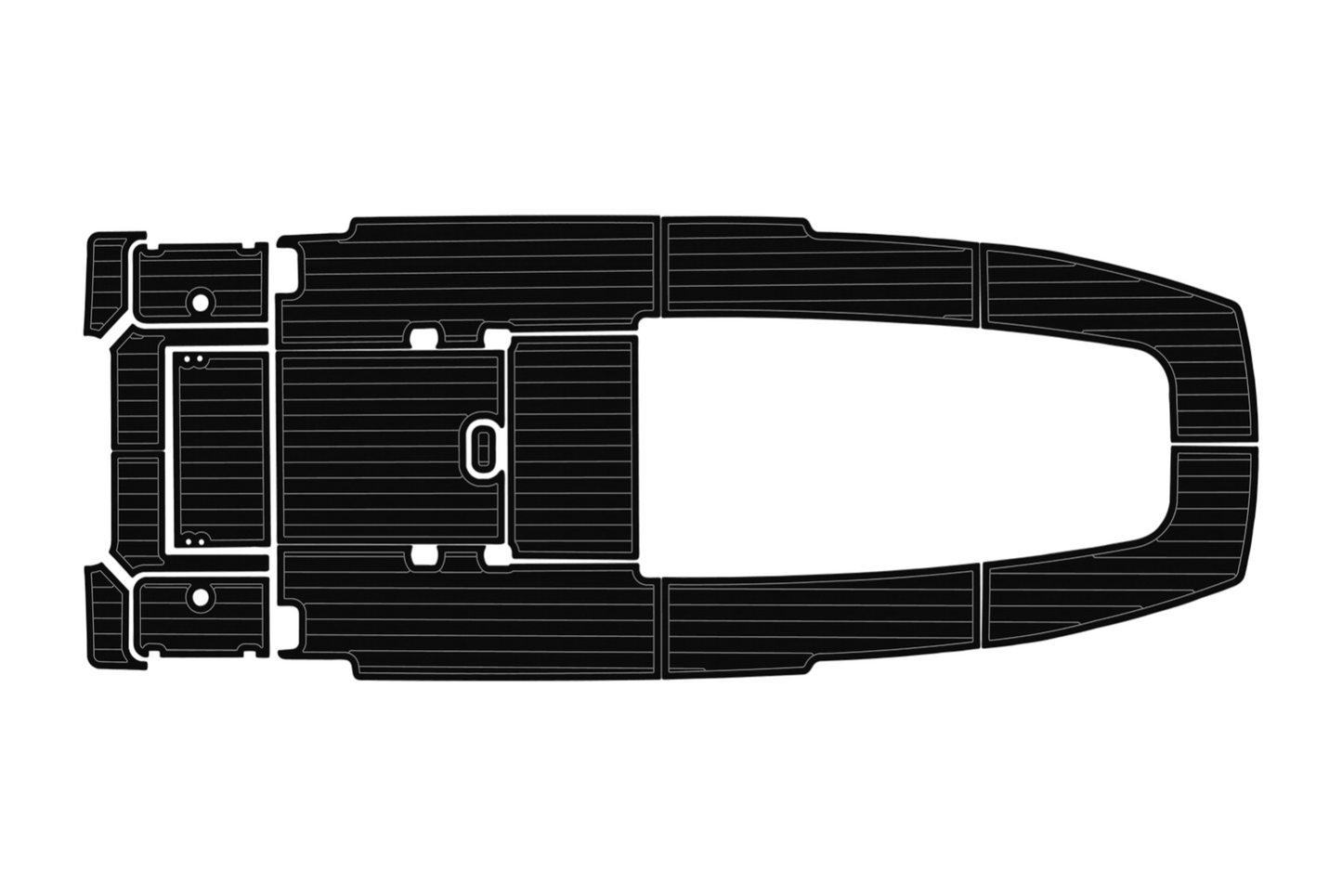 2022-2024 Sportsman 247OE Cockpit Swim platform 1/4"6mm EVA Faux foam Mat floor