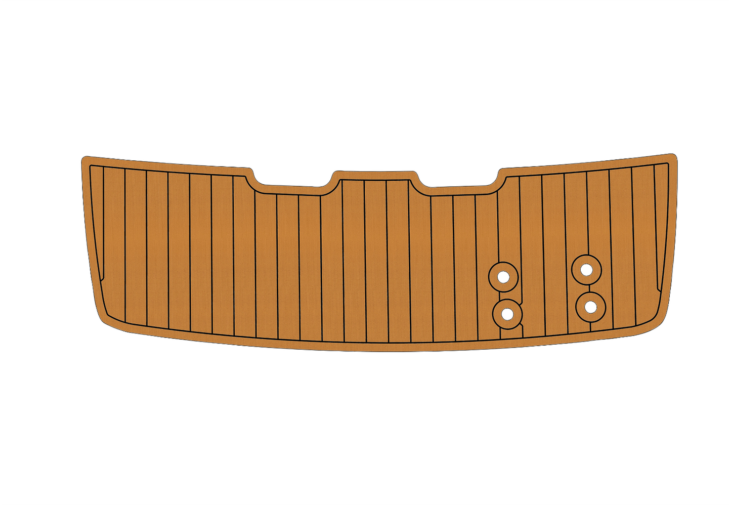 2008-2010 Bayliner 195 Discobery Swim platform 1/4" 6mm EVA foam floor