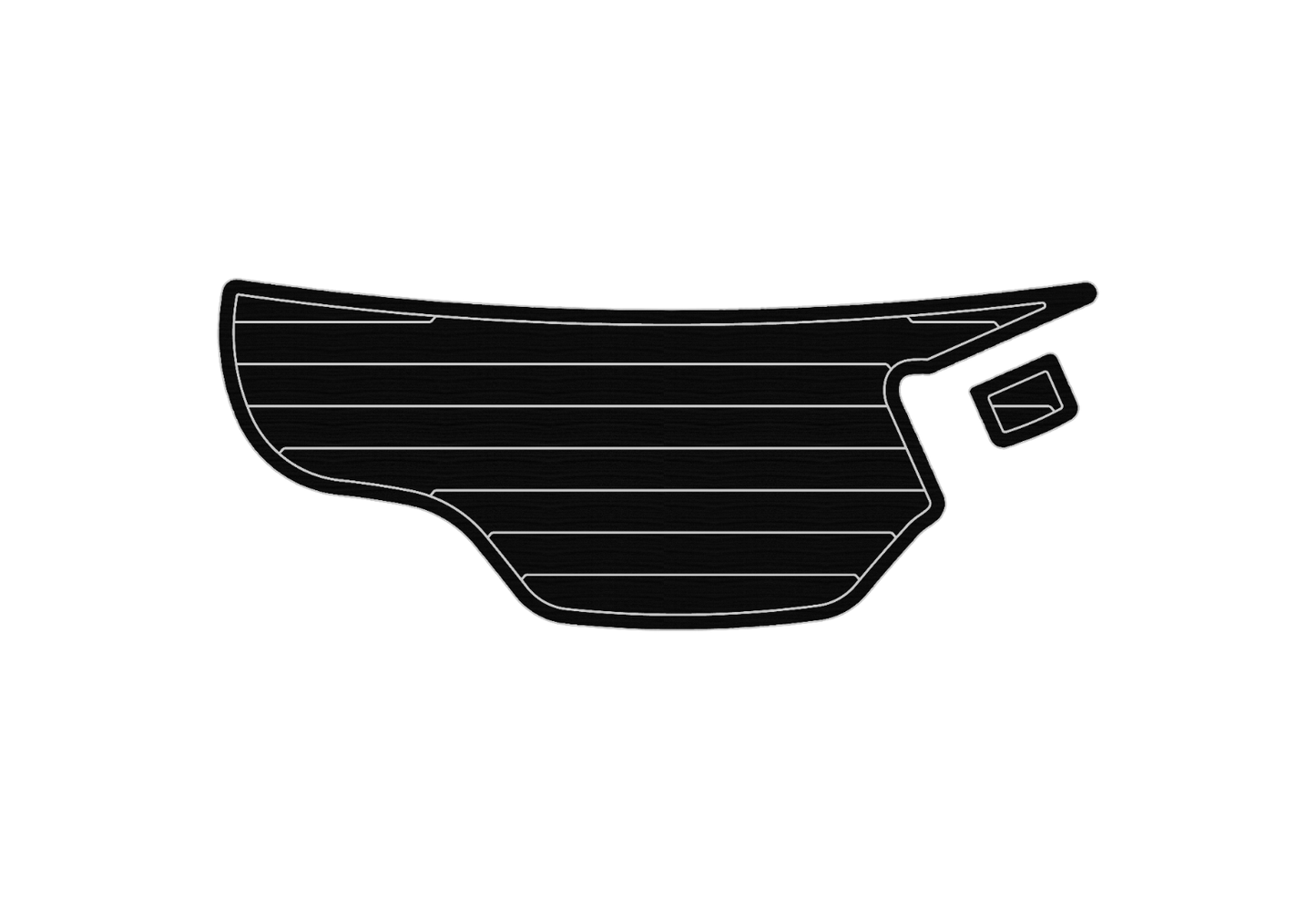 2004-2015 Tahoe Q4 Swim platform 1/4"6mm EVA foam faux MAT floor
