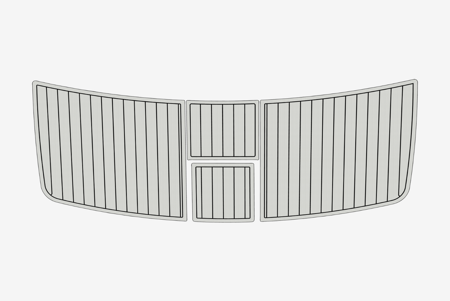 2005-2006 Formula 330 Extended SS Swim platform 1/4"6mm EVA Foam carpet floor