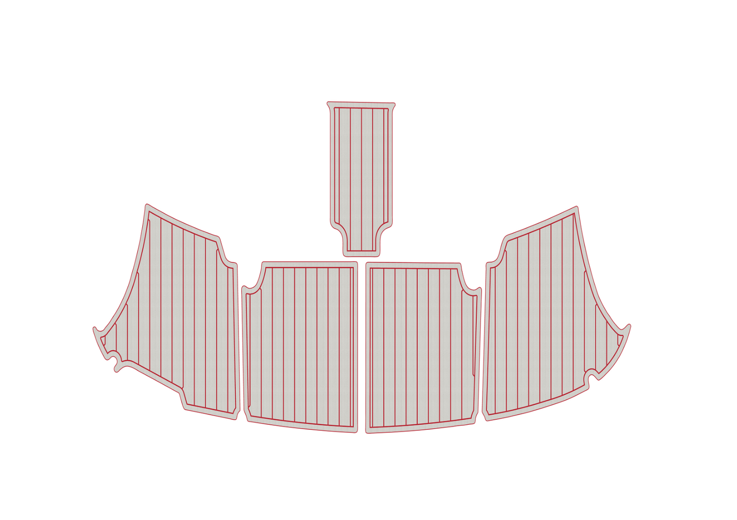 2006-2009 Sea Ray 38 Sundancer Swim platform 1/4" 6mm EVA foam faux floor