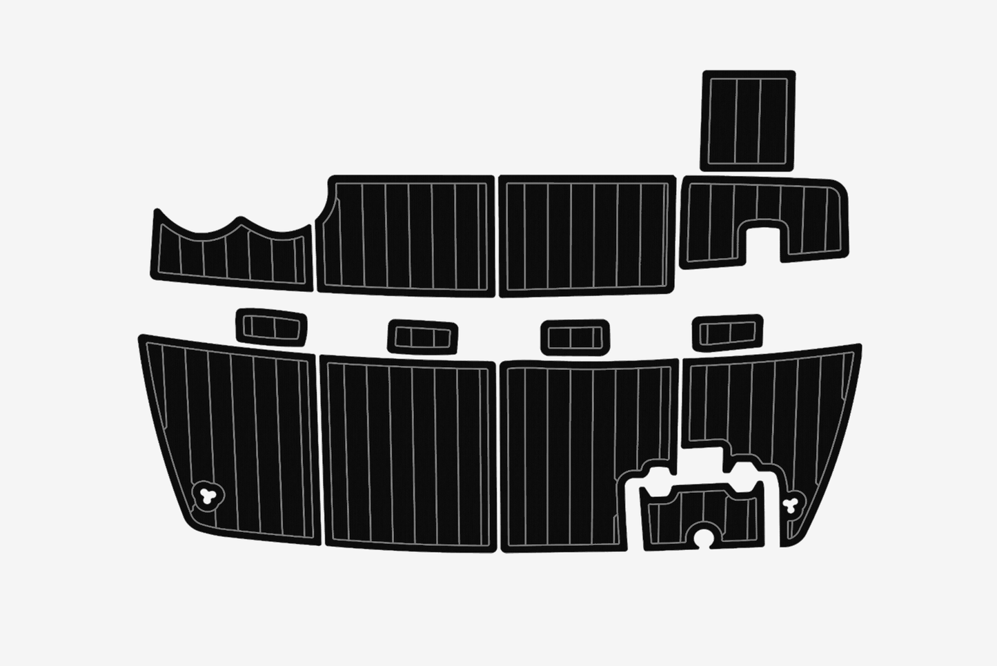 2001 Regal 2960 Marine teak deck EVA Foam Boat flooring