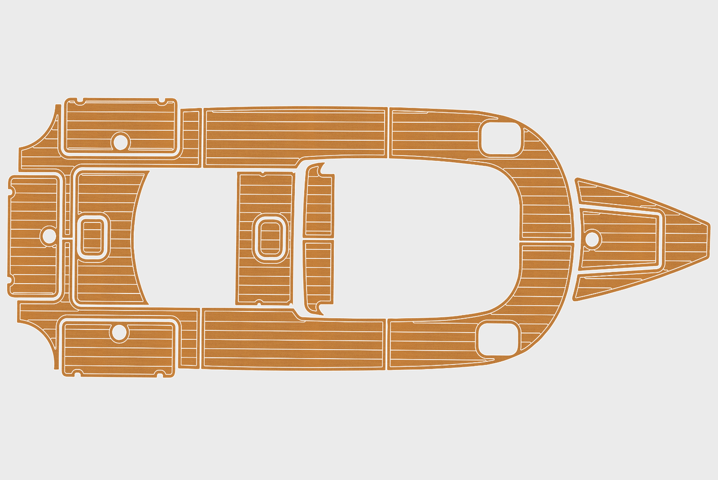 2014-2017 Scout 275 LXF Cockpit 1/4"6mm EVA Foam faux mat floor