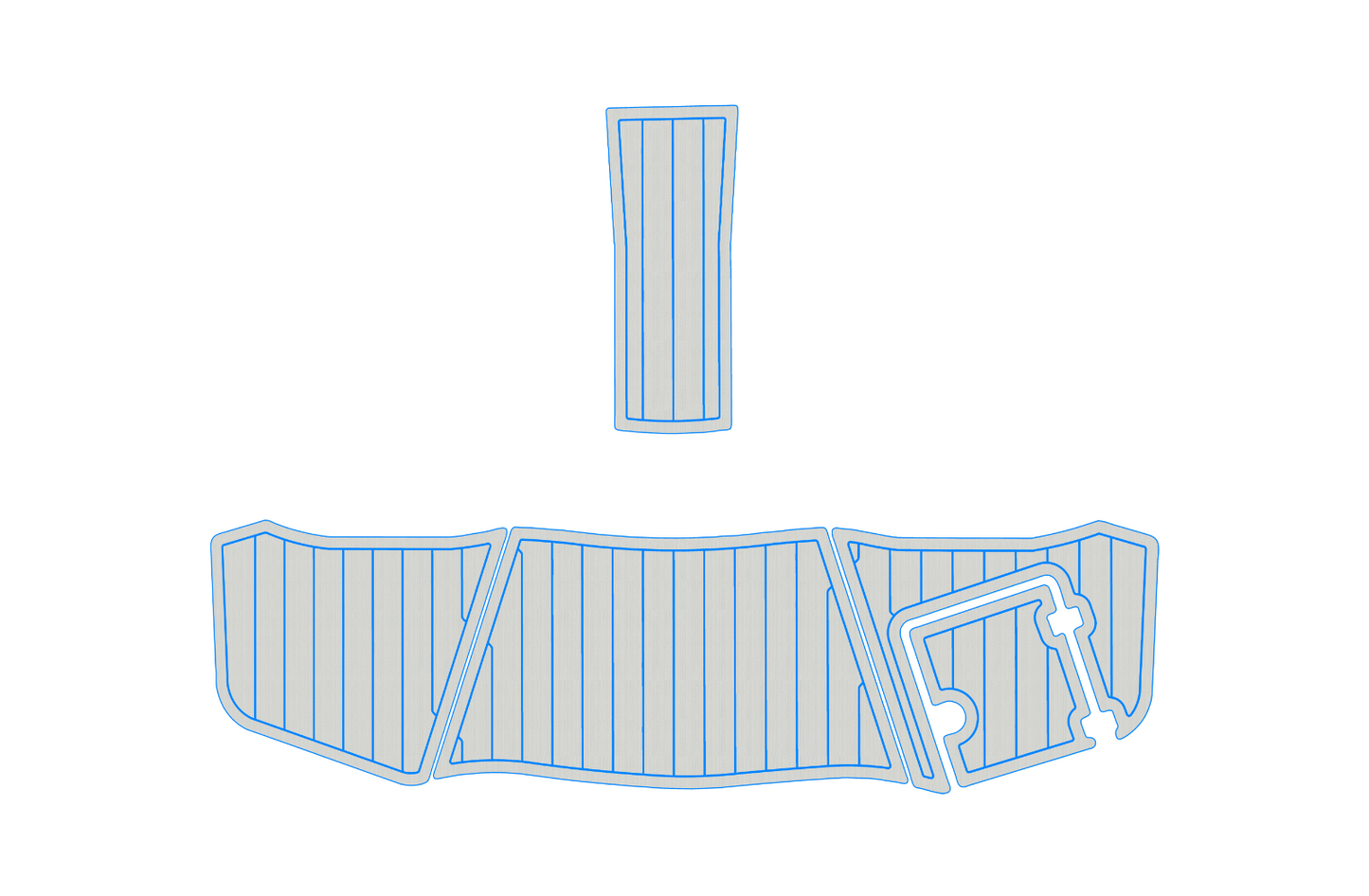2021 CHAPARRAL 2430 VORTEX VRX Swim platform 1/4"6mm EVA foam faux mat floor