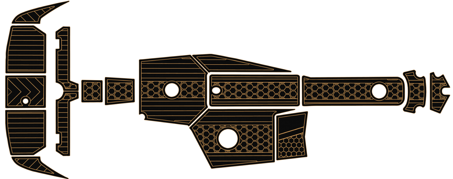 2006-2012 sea doo 210 wake Marine teak deck seadek EVA Foam Boat flooring