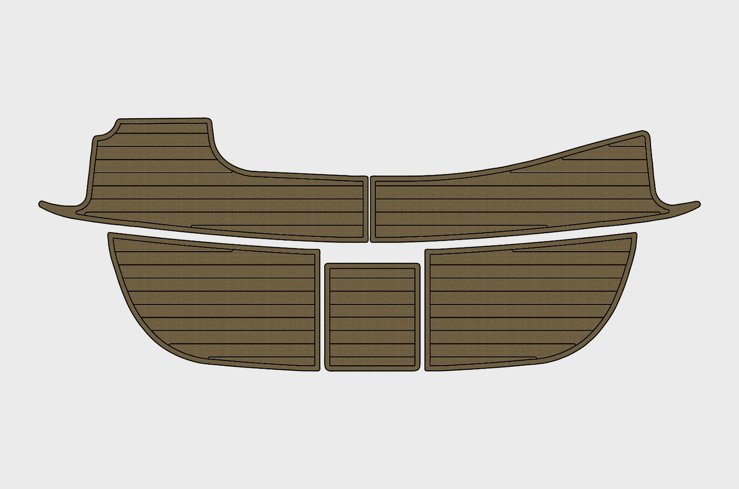 1997-1999 Sea Ray 330 Sundancer Swim platform 1/4"6mm EVA Foam floor