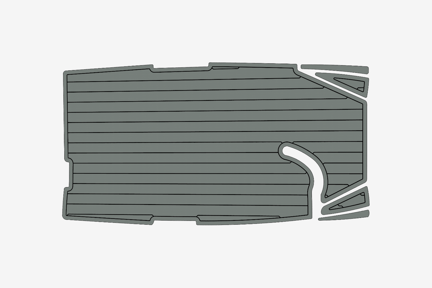 Boston Whaler 13 Anti-slip Custom EVA marine deck flooring