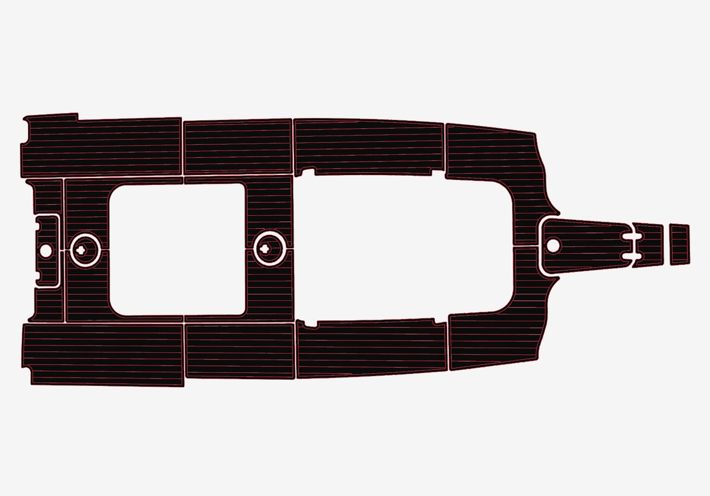 2022-2023 Sea Hunt 305 ULTRA Cockpit 1/4"6mm EVA Foam floor