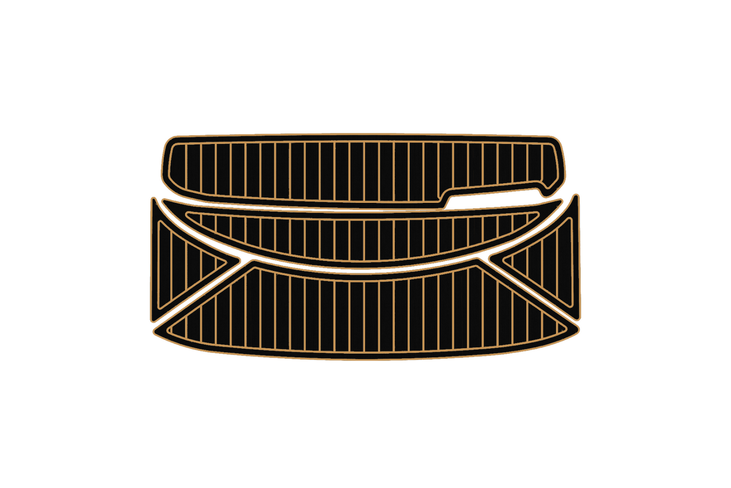 1998 Bayliner 2050 Marine teak deck EVA Foam Boat flooring