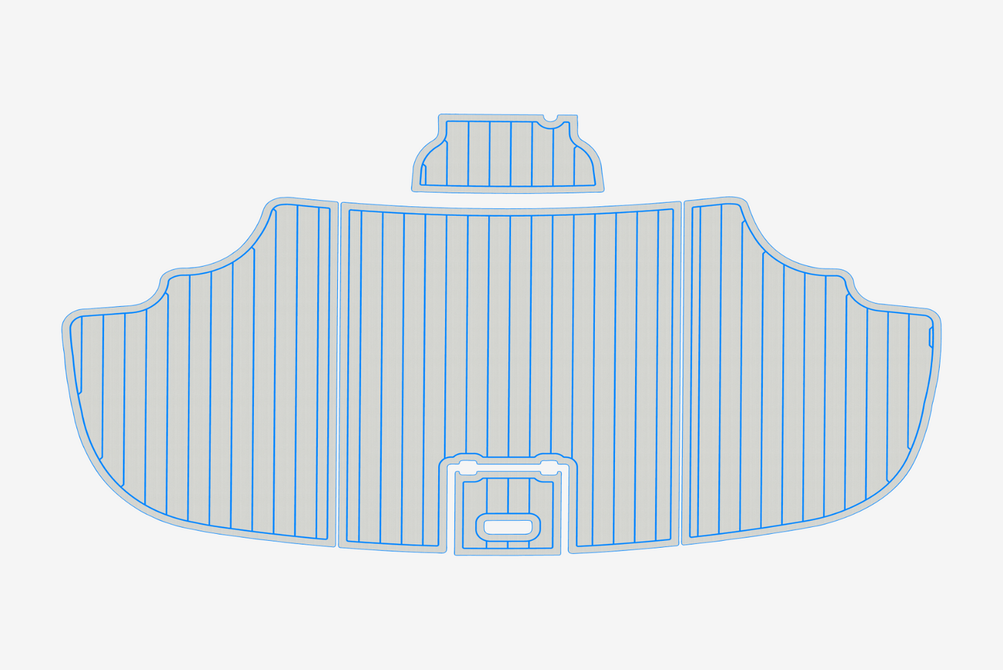 2004-2006 Doral 33 Swim platform 1/4"6mm EVA Foam carpet marine floor