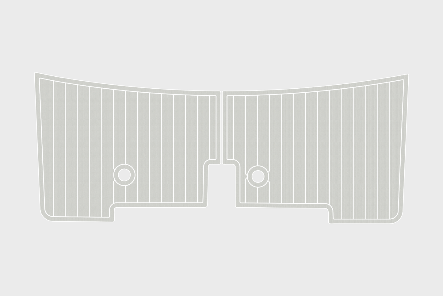 2005-2007 Regulator 28 center Consol Swim platform 1/4" 6mm EVA faux mat Floor
