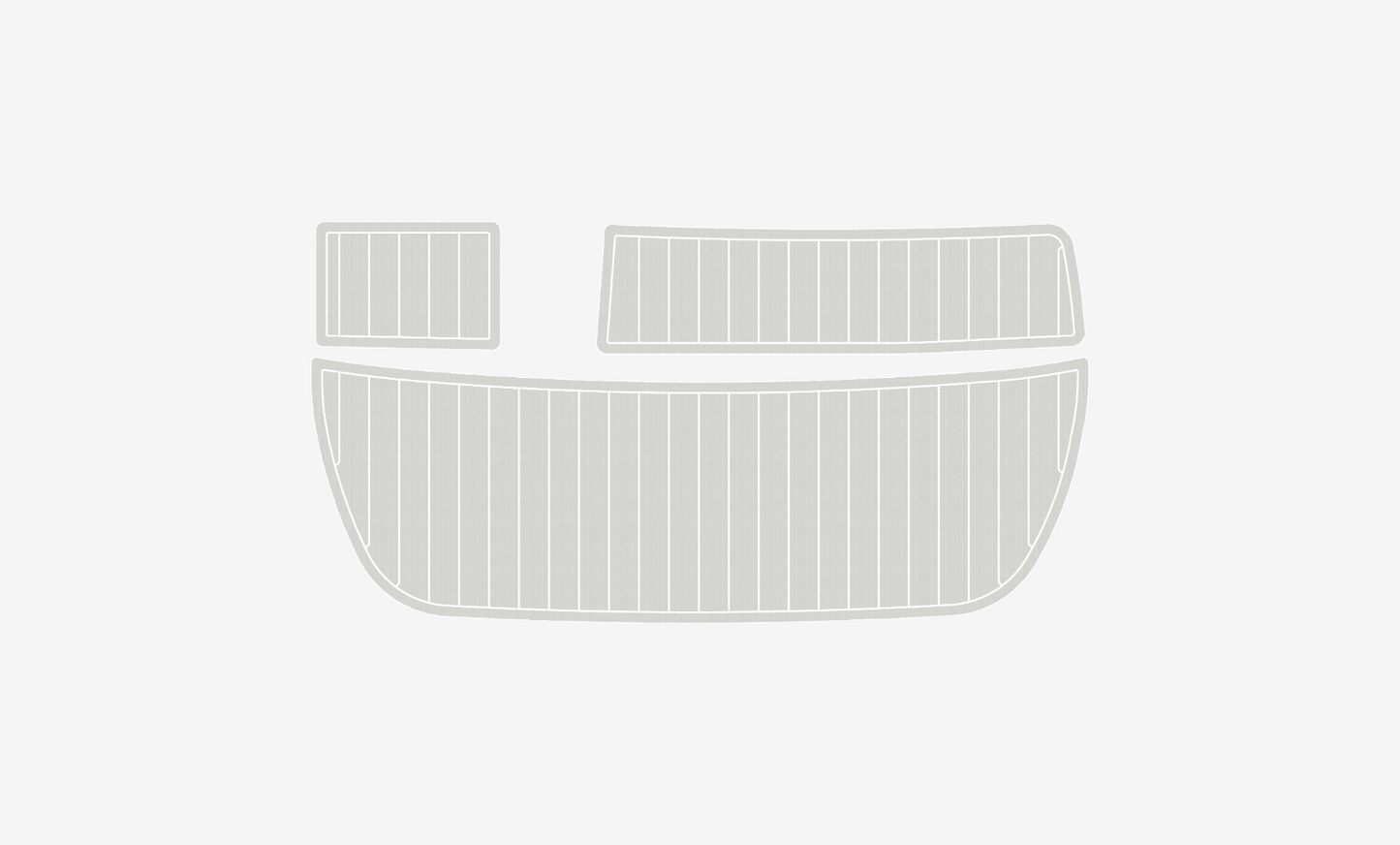 1994-2006 CROWNLINE 266 br Cockpit Swim platform 1/4"6mm EVA foam faux floor