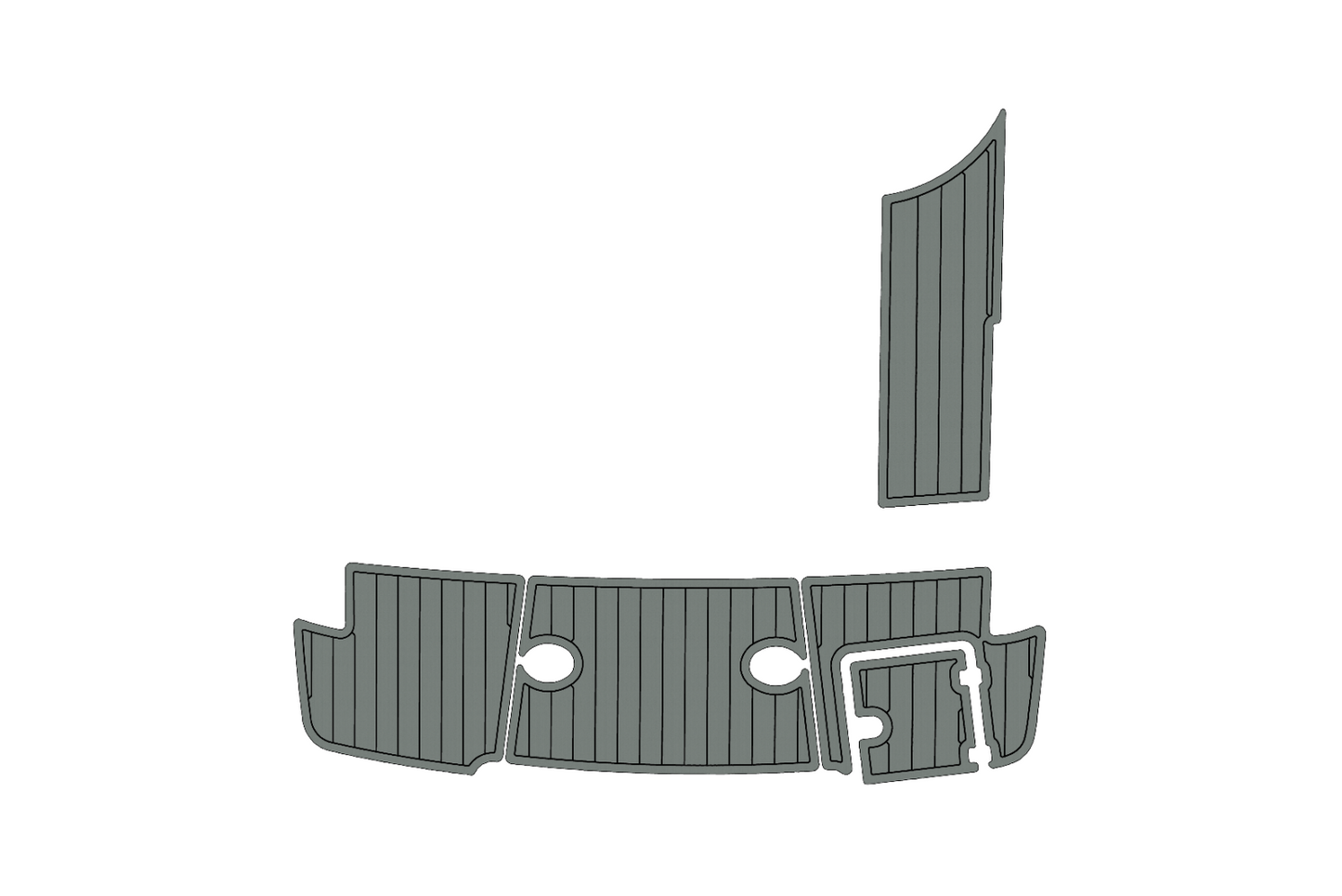 2019 CHAPARRAL 247 SSX Swim platform 1/4"6mm EVA foam faux mat floor